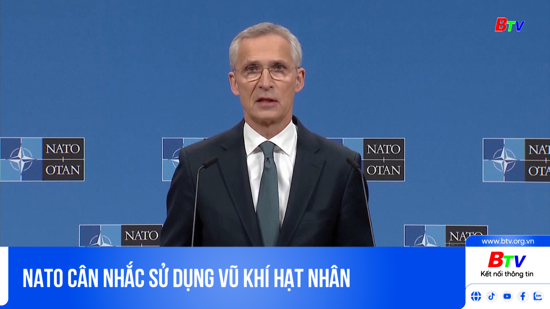 NATO cân nhắc sử dụng vũ khí hạt nhân